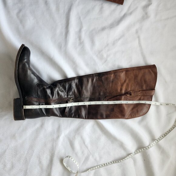 Ariat Side Zip Brown Tall Boots Women (9B) - Picture 14 of 16